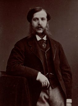 Porträtfoto von Alphonse de Rothschild